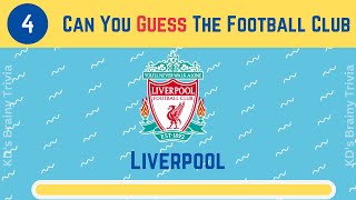 Can You Guess The Football Club| #challenge | football quiz