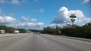 October 16, 2017 02- I-75 from Monroe, Ohio through Dayton, reaching Vandalia, Millers Lane.