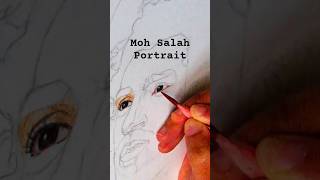 Download Lagu Mohamed Salah Portrait #drawing #art #coloredpencildrawing #sketch MP3