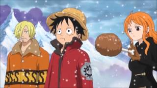 one piece funny moment nami feeds luffy (Episode 623)