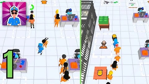 Police Station IDLE | Police Academy Unlocked | Gameplay Walkthrough Part 1 Idle game (Android)