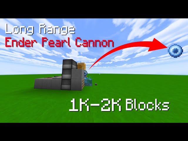 Ender Pearl Launcher(1.16.2)[Minecraft Java Edition] 