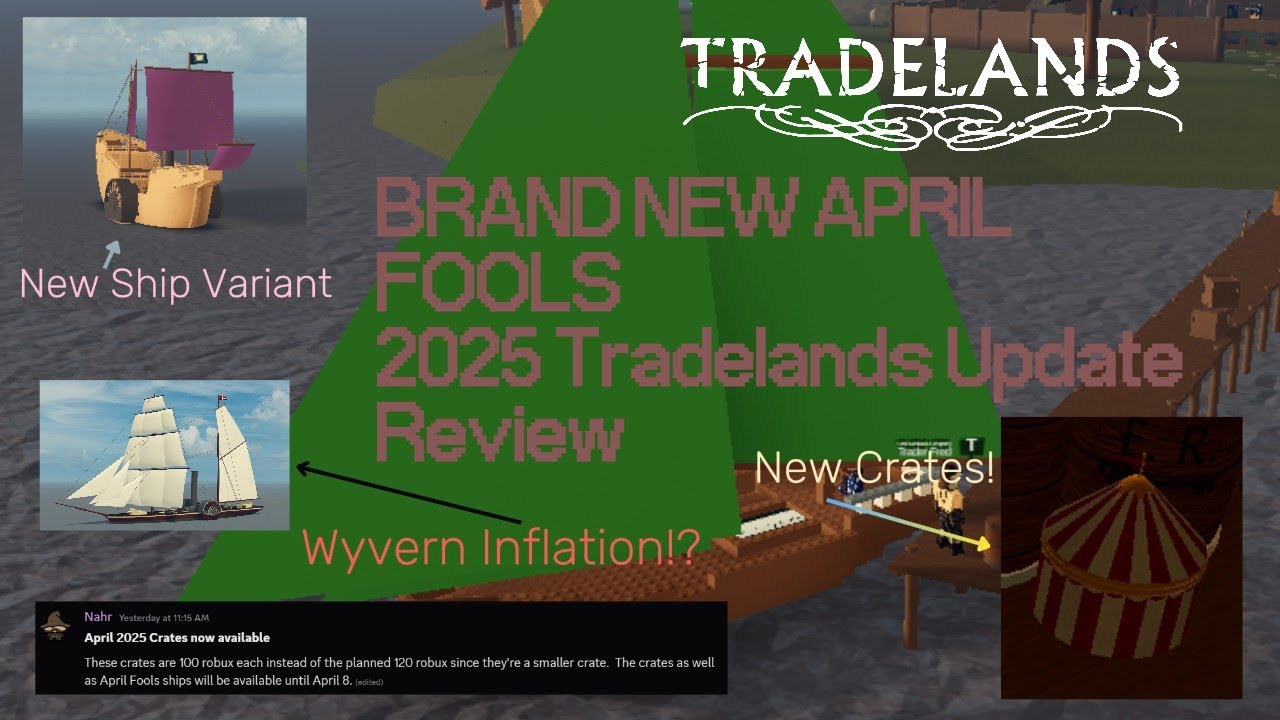 2025 April Fools Tradelands Update Review | Wyvern Inflation ...