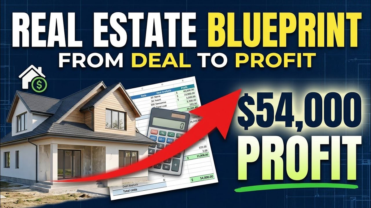 The Real Estate Investing Blueprint: From Deal Analysis to Profit - YouTube