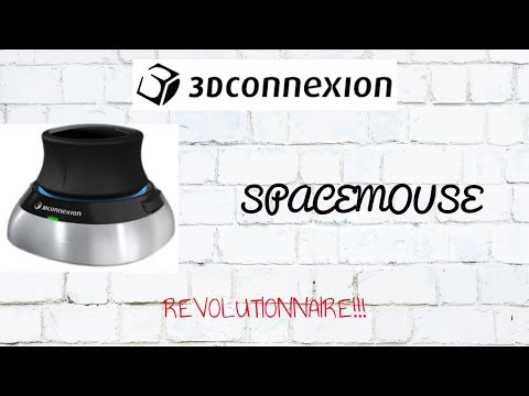 3DCONNEXION PREMIERE UTILISATION SPACE MOUSE WIRELESS(POUR LES NULS) SOUS FUSION360