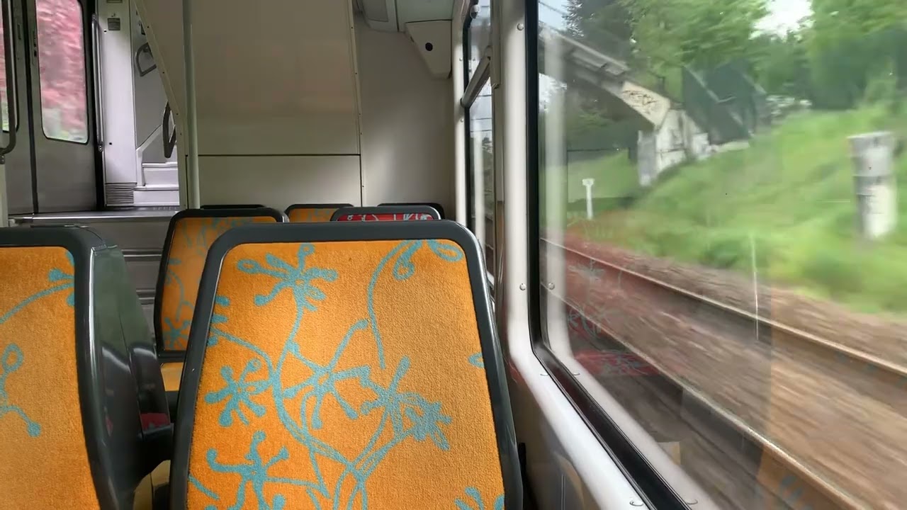 RER A voyage à bord d’un MI09 De Chatou–Croissy à Saint Germain en laye