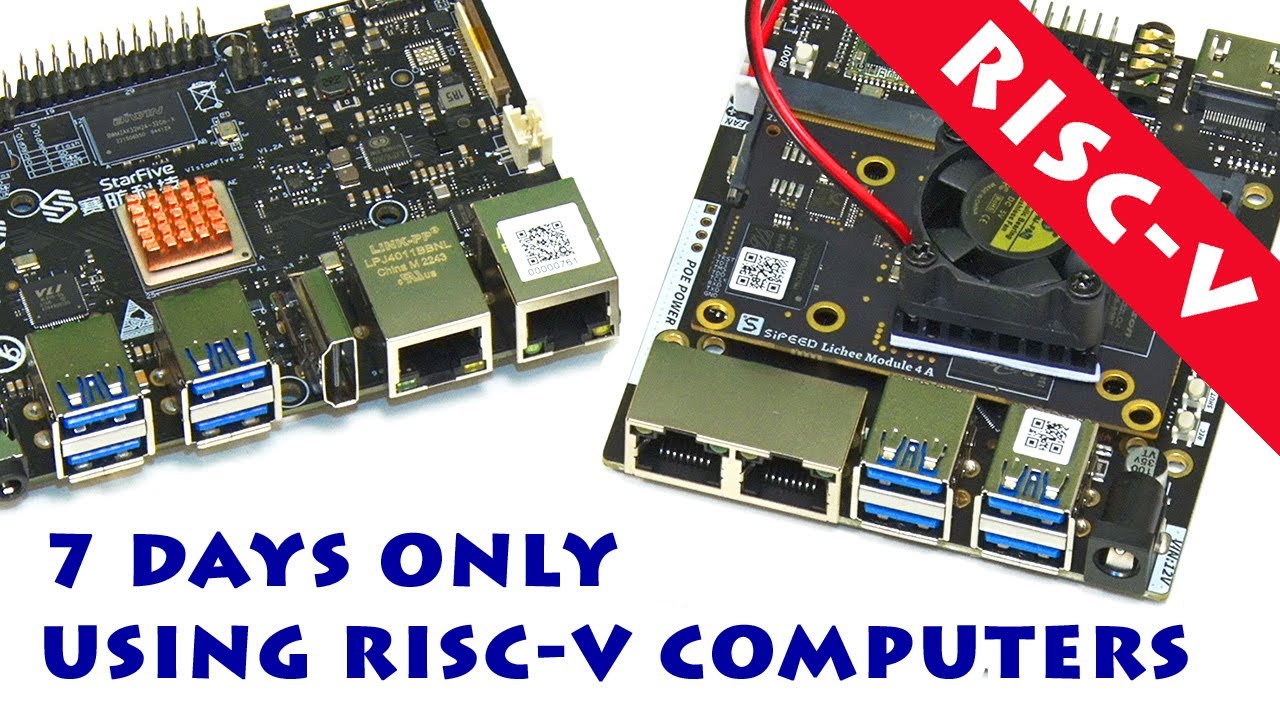 RISC-V Week: 7 days only using RISC-V computers | 25:39 | ExplainingComputers | 950K subscribers | 37,010 views | September 3, 2023