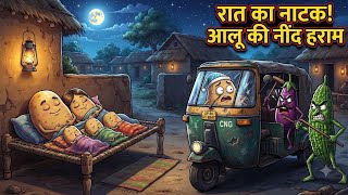 Details Aalu's Hard-Earned Money | A Story of Diligence and Honesty | ai vegetable story News