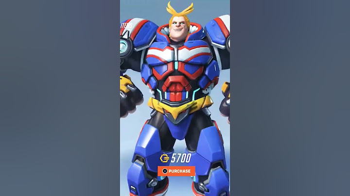 OVERWATCH 2 X MY HERO ACADEMIA CHARACTER SKIN PREVIEW
