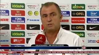 FATİH TERİM GALASARAY TEKNİK DİREKTÖRLÜĞÜNDEN İSTİFA ETTİ 24 09 2013