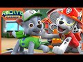 Rocky gets marshalls firetruck rescue ready with a tuneup  rockys garage  paw patrol