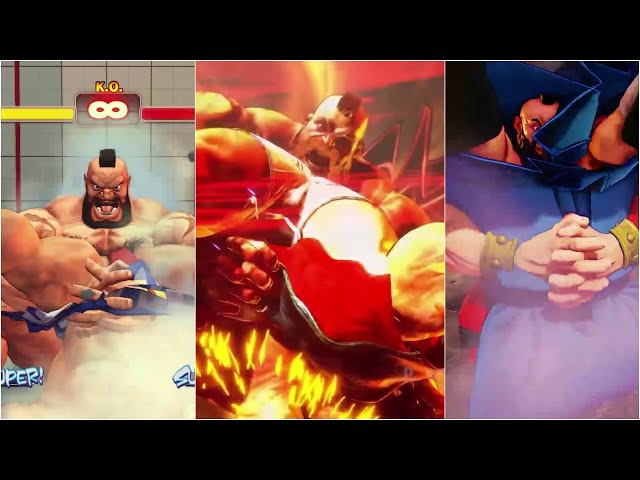 Fighting-Games Daily on X: Street Fighter 6 - Zangief Comparison