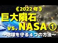 2022年、巨大隕石 vs. NASA 【前編】地球を守る4つの方法