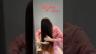 Grwm Ft. How I Use Dyson- For Silk Like Hair