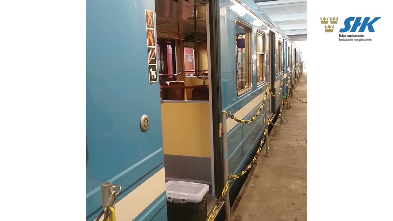 Tillbud till personolycka i Stockholms tunnelbana 2019