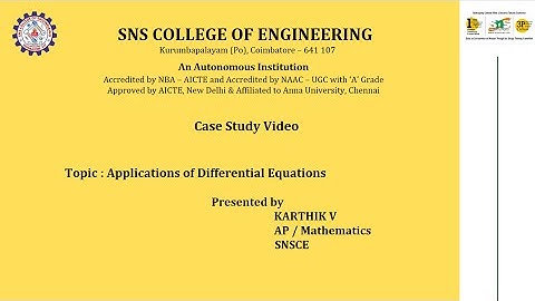 Case study Video | Complex Analysis & Laplace Transforms | SNS Institutions