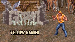 Growl Taito 1990 - Yellow Ranger @yonatanyordychavarria