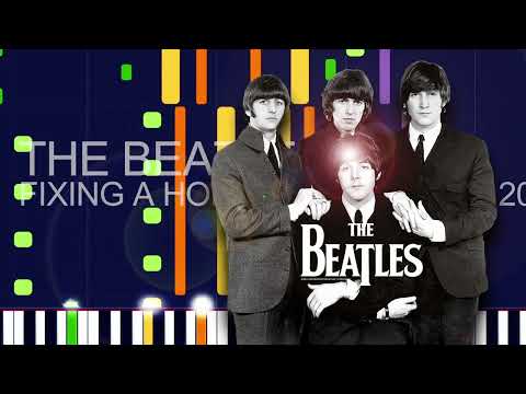 The Beatles - FIXING A HOLE (REMASTERED 2009) (PRO MIDI FILE REMAKE) - "in the style of"