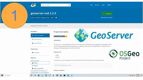 Introduction to geoserver-rest || 01. presentation