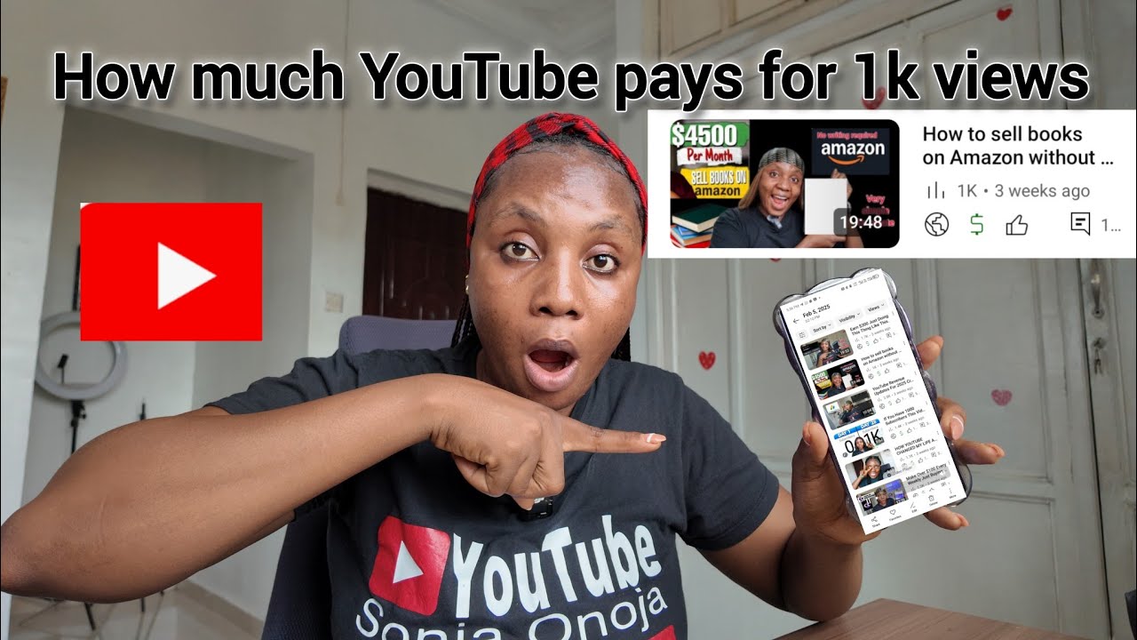 How Much YOUTUBE Pays For 1000 Views In 2025 (Honest Pay). - YouTube