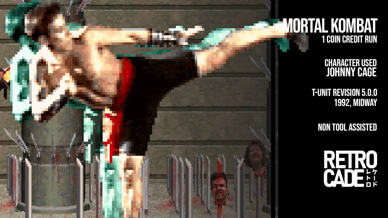 【ARC】MORTAL KOMBAT - JOHNNY CAGE