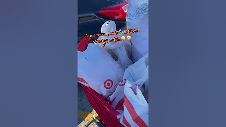 When a simple trip turns into a shopping spree