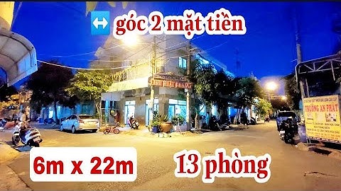 Bán nhà hai mặt tiền kinh doanh (298)|6m ngang dài 22m| giá đầu tư