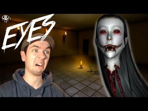 Annoying Orange and Pear Play - EYES! (Horror game) #SHOCKTOBER