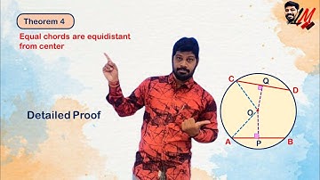 IX Class - Circles (AP/TS State/CBSE) - Theorem 4 - LM 236