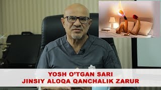 #99 DOKTOR D: YOSH O'TGAN SARI JINSIY ALOQA QANCHALIK ZARUR