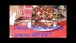 Обзор. Шашлычница в газовой плите Gefest