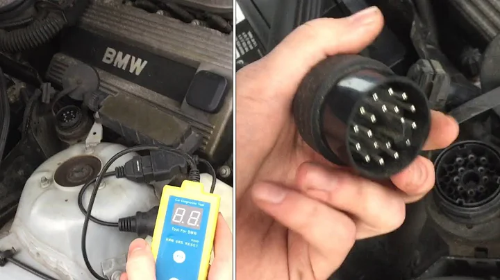 “fix” bmw AIRBAG LIGHT (reset tool b800 fault code scanner) SRS z3 roadster