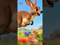 Little Kangaroo Song | English Nursery Rhymes for Children's | Galatta Kids | Animal song | Shorts