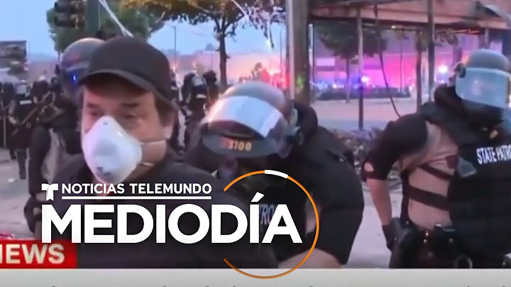 Liberan a equipo de CNN que fue arrestado durante protestas en Minneapolis | Noticias Telemundo