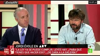 Évole, a Inda: "Te has convertido en una máquina infalible para el independentismo"