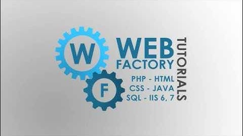 Introduction to HTML - WebFactory