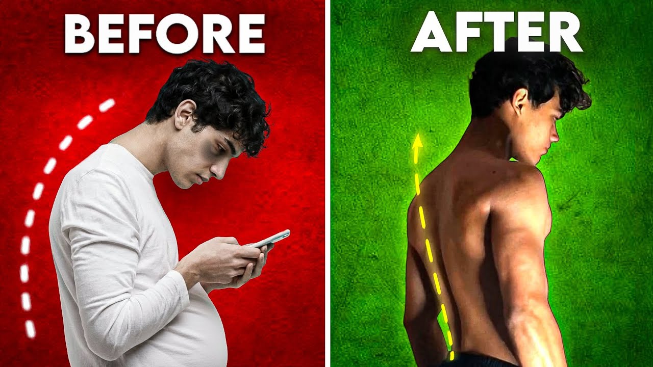 Fix Your Posture In Just 7 Days : Look Taller & Sharpen Your Jawline 