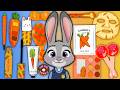 Judy Hopps Paper Doll Glow Up 💅✨ | Skincare & Makeup DIY