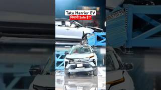 Tata Harrier EV Safety Test in Bharat NCAP #manishbhardwaj #tatamotorsindia #crashtest #shorts