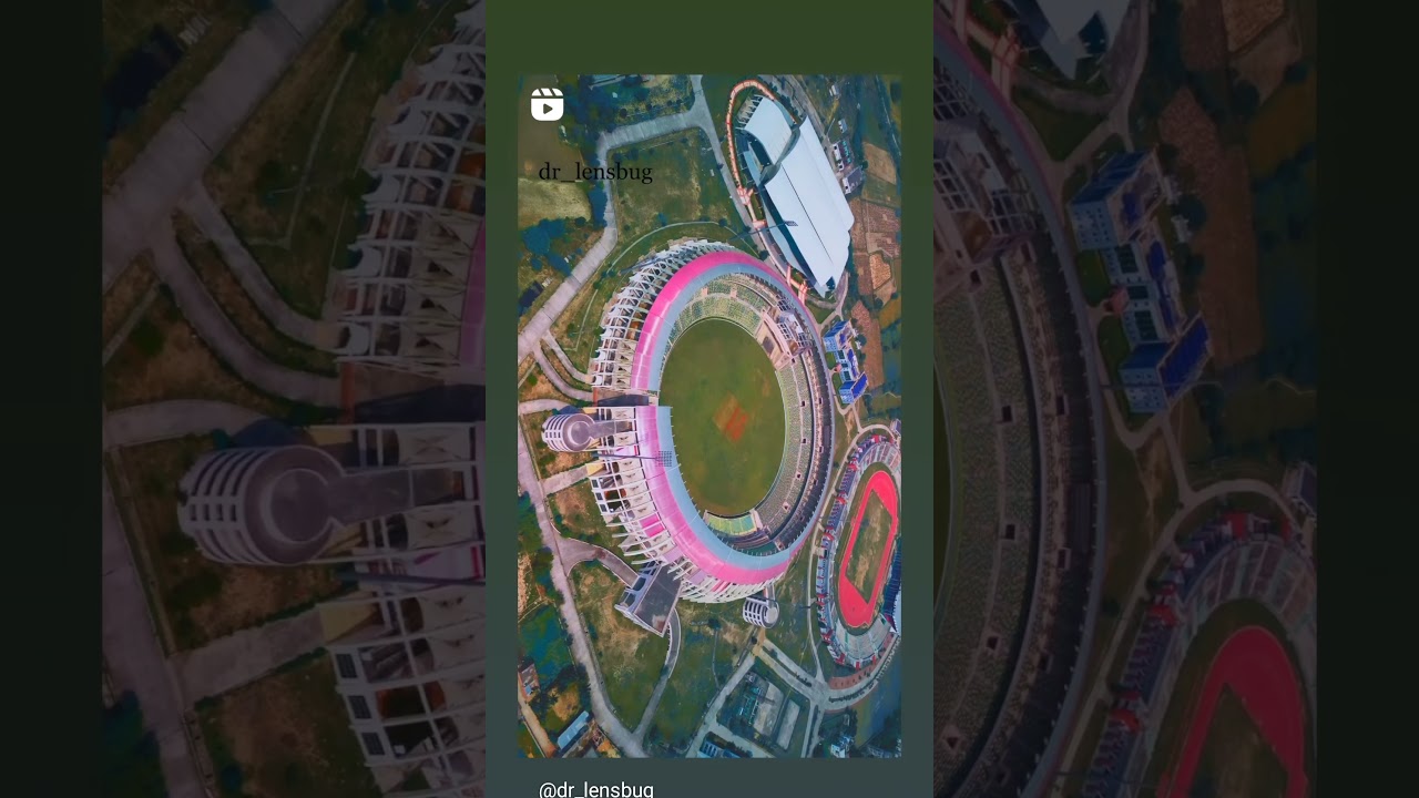 📍Saifai Cricket stadium 