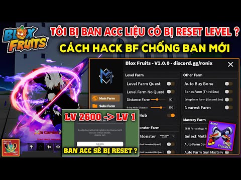 Tôi Bị Ban Acc Vì Hack, Có Bị Reset Level Khi Dùng Delta X VNG Hack BLOX FRUITS 24 Không?