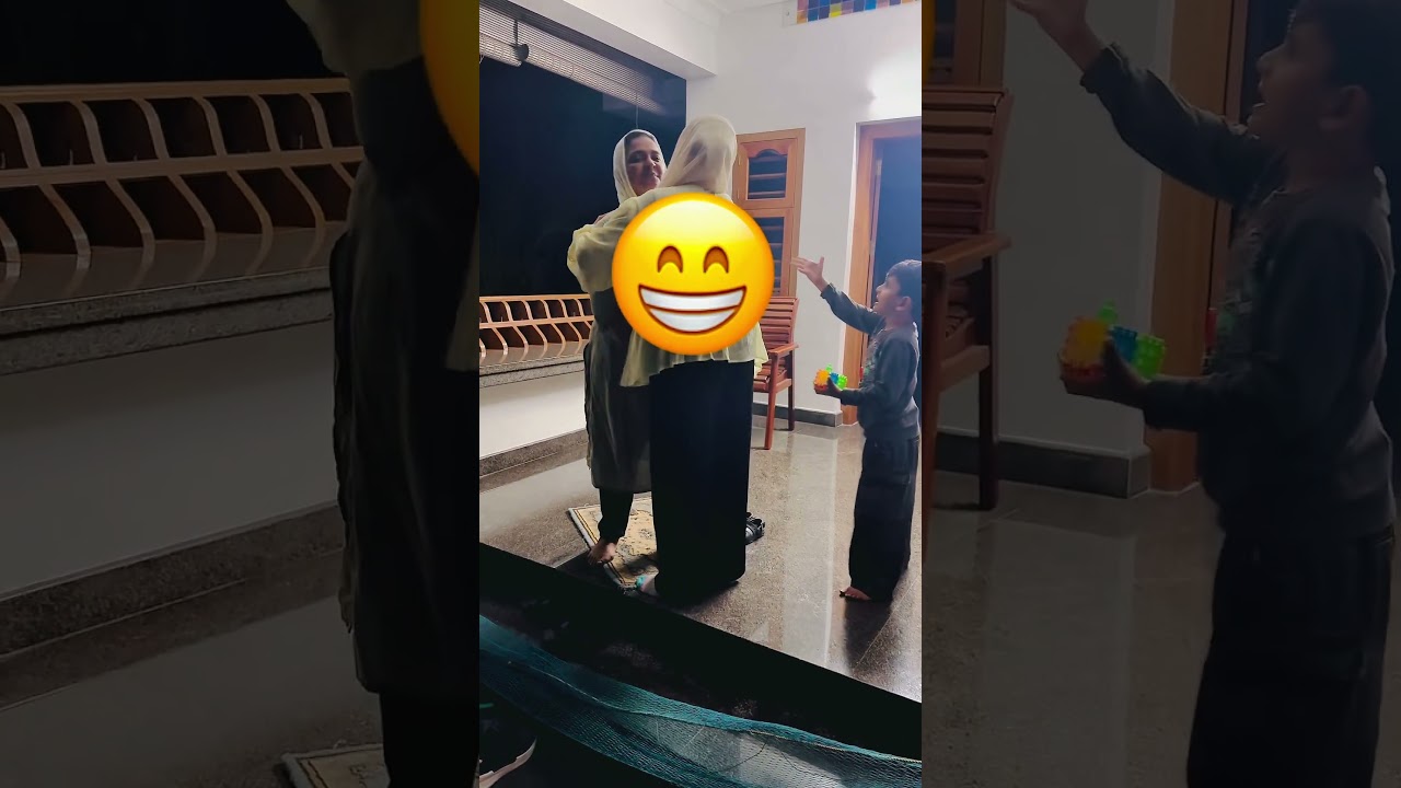 💖 The best surprises aren’t things, they’re moments with family-their smiles made it priceless.🏡❤️