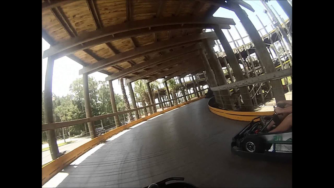 Go Karts Woody Track Gopro Gulf Shores Al Youtube