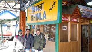 Kalka - Shimla Toy Train Journey  expecting Snowfall | Tamil Vlog #shimla #snow#toytrain