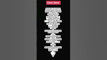 "Fetching All Files and Folders from a Specified Directory in Java | Core Java Tutorial"