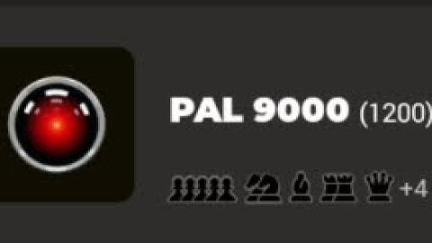 Chess.com how to beat PAL 9000