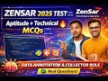Zensar Technologies Aptitude + Technical🎯 | Data Collector & Annotation Test | Aptitude + Python