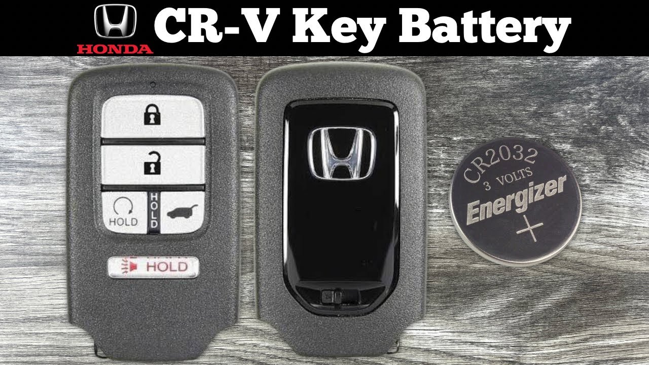 2017 - 2022 Honda CR-V Key Fob Battery Replacement - How To Change