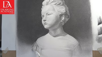 Drawing a Girls Face presented by Drawing Academy .com 37-3