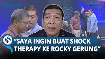 [FULL] Klarifikasi Silfester Matutina seusai Ngamuk hingga Disebut Kalah Debat dengan Rocky Gerung